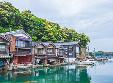 Time at the Funaya Boathouses