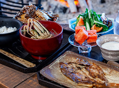 Kamado-Cooked Breakfast